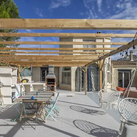 Maison Sellito 9p In Les Angles With Pool Villa *